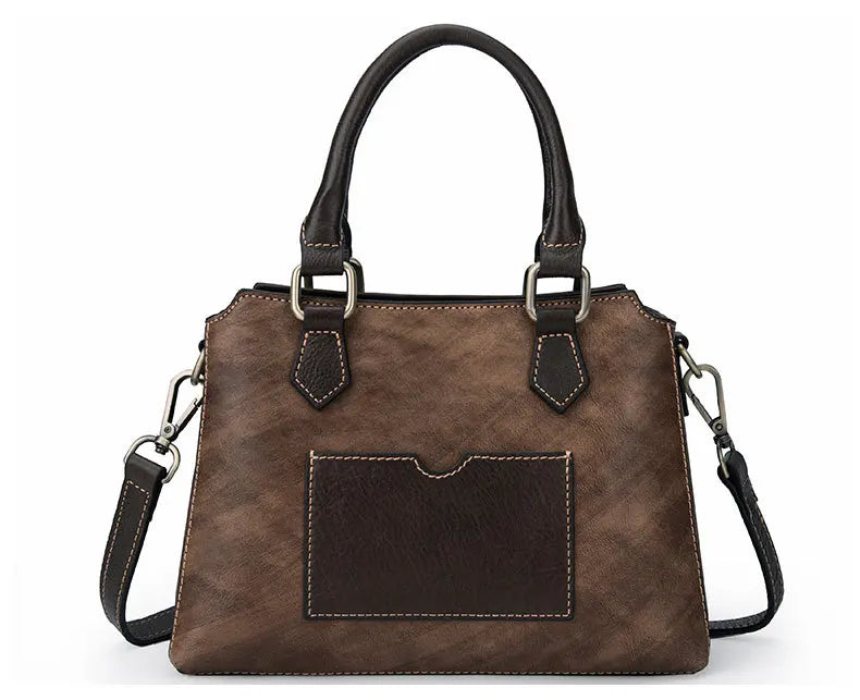 Leather Embossed Pattern Handbags Kia Day Design