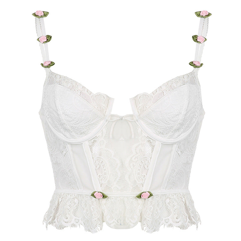 Sweet Flowers Corset Top