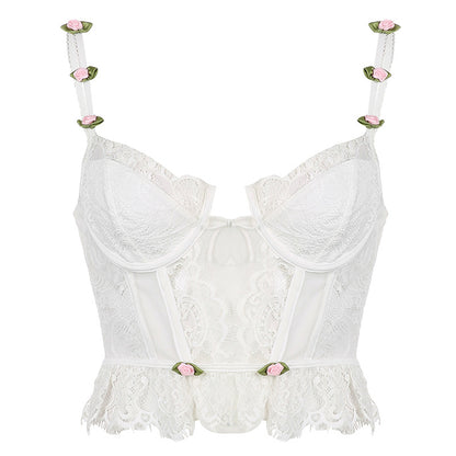 Sweet Flowers Corset Top