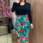 Womens Casual Floral Dress Kia Day Design