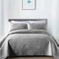 Organic Quilt Bedspread Grey adult