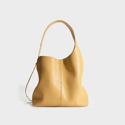 Underarm Soft Leather Crossbody Bag