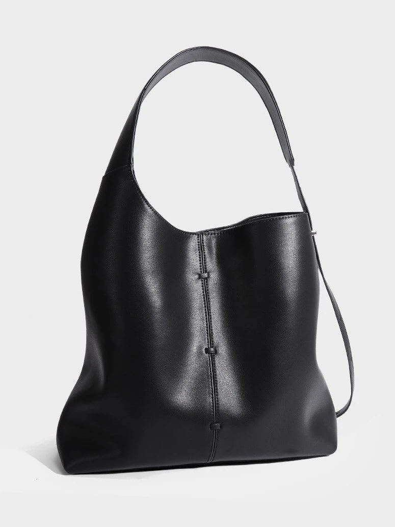 Underarm Soft Leather Crossbody Bag