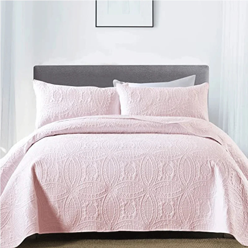 Organic Quilt Bedspread Pink adult