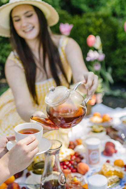 Summer Honey Peach Herbal Tea - - Tea