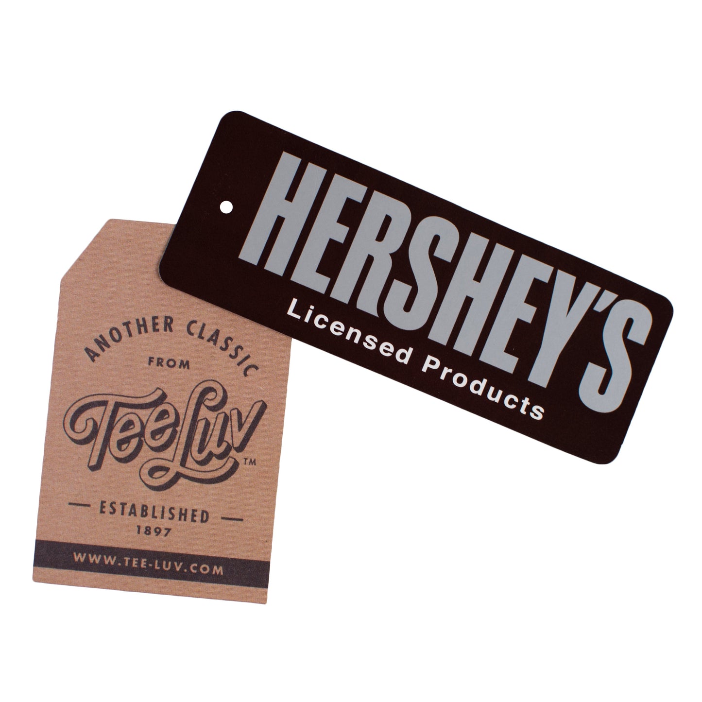 Hershey's Milk Chocolate T-Shirt - Brown Heather- Tee Luv- {{Product type}}