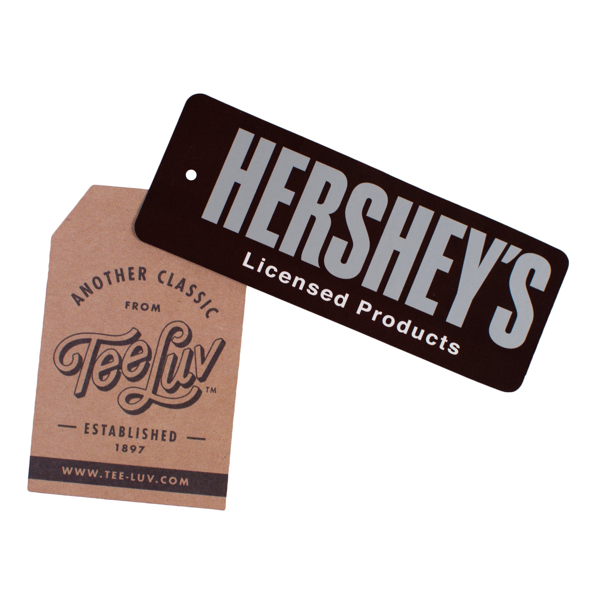 Hershey's Milk Chocolate T-Shirt - Brown Heather- Tee Luv- {{Product type}}