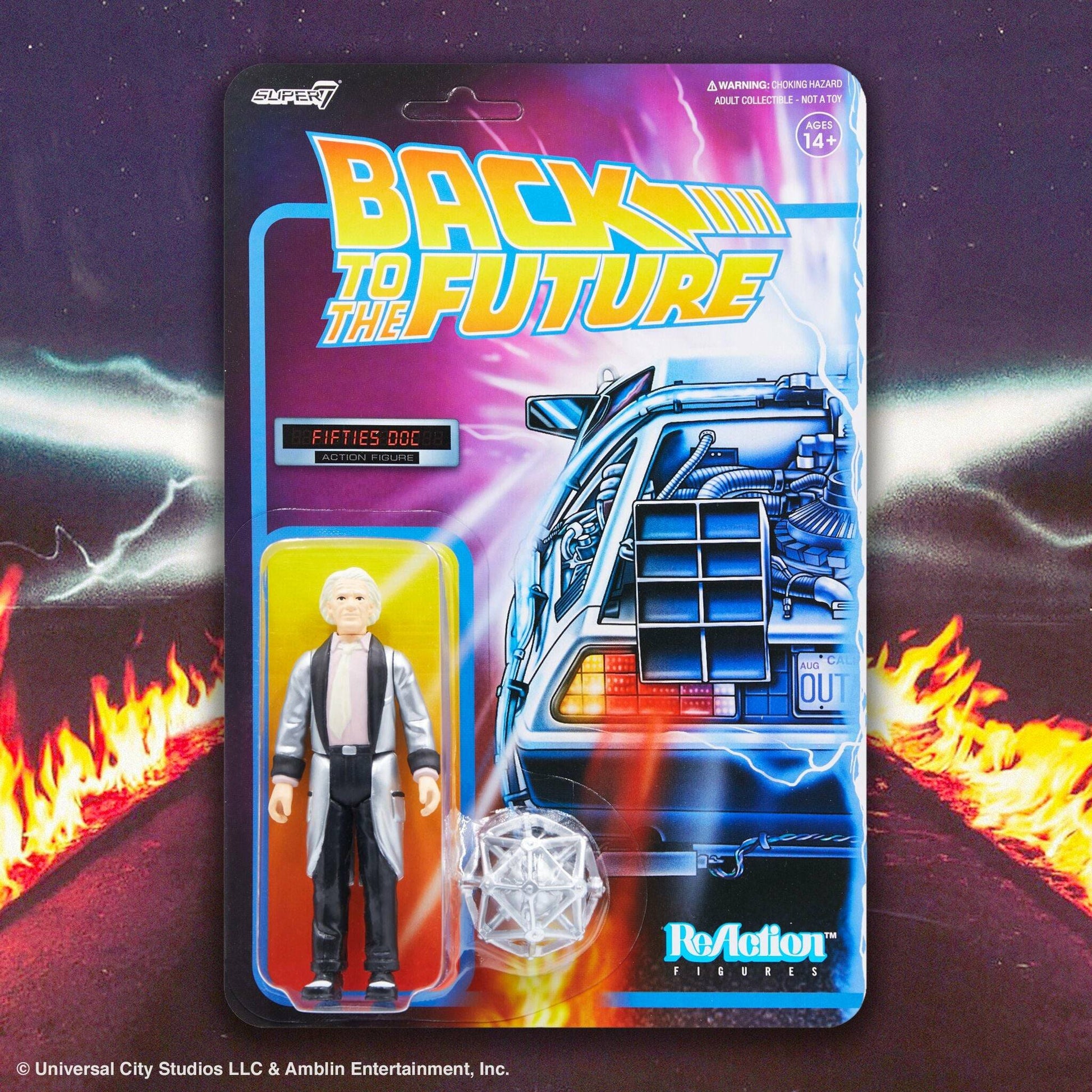 ReAction Back to the Future Fifties Doc 3¾-inch Retro Action Figure- Back to the Future™- {{Product type}}