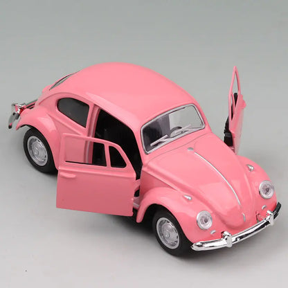 Boxed Volkswagen Beetle Diecast Model Car - Kia Day Design