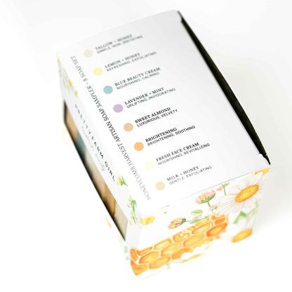 Honeycomb Harvest Goat Milk & Tallow Soap Sampler - - soap