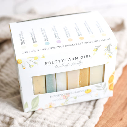 Honeycomb Harvest Goat Milk & Tallow Soap Sampler - - soap