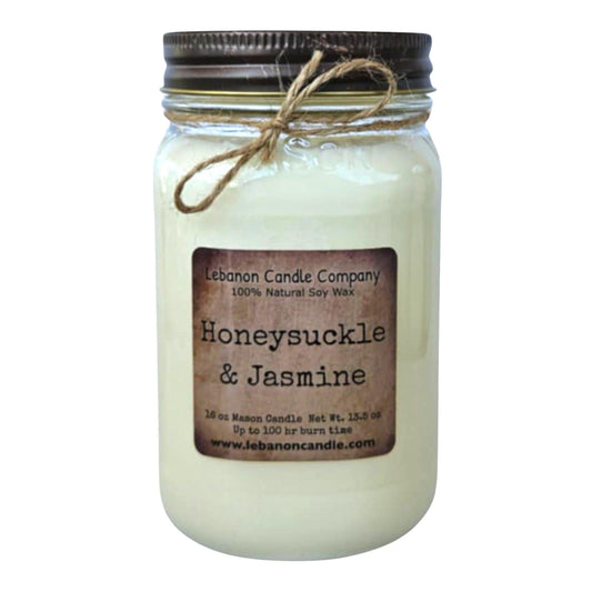 Honeysuckle & Jasmine Candle - - Candles & Melts
