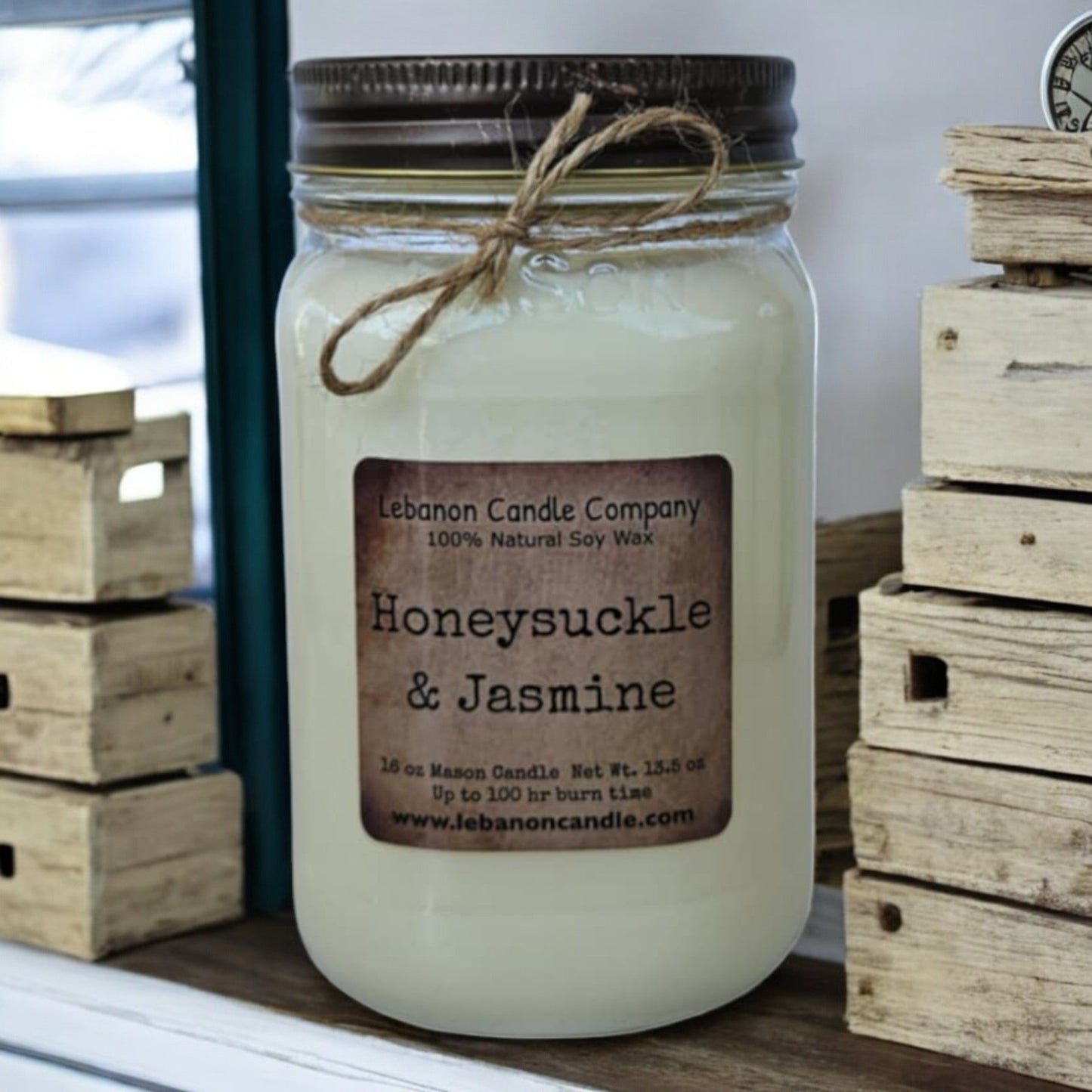 Honeysuckle & Jasmine Candle - - Candles & Melts