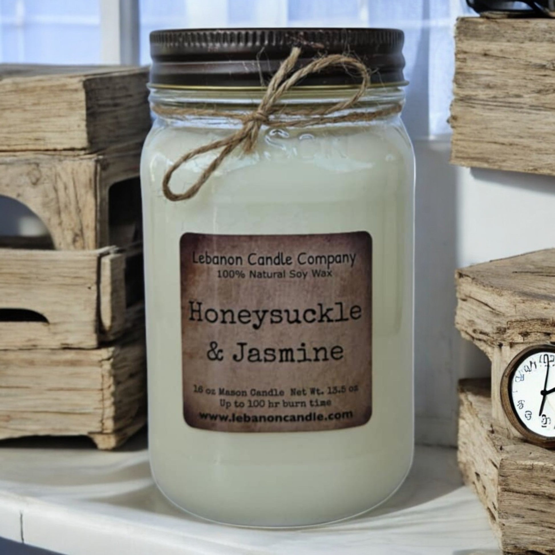 Honeysuckle & Jasmine Candle - - Candles & Melts