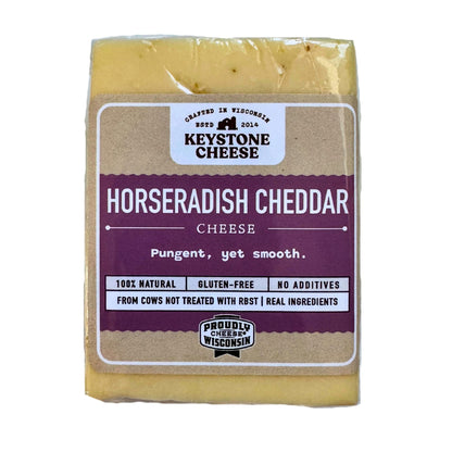 Horseradish Cheddar- Keystone Cheese- {{Product type}}