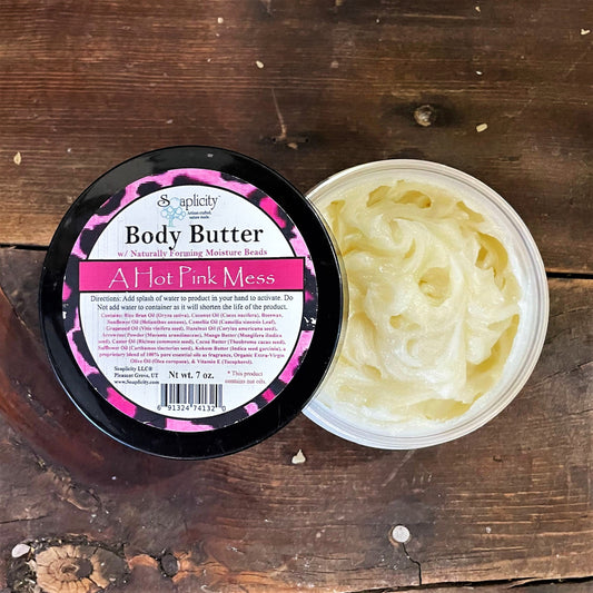 A Hot Pink Mess Body Butter - - Body Butter