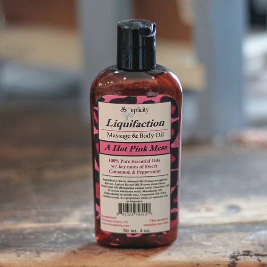 A Hot Pink Mess Liquifaction Massage Oil - - Massage Oil