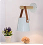 Wooden Wall Lamp Light Fixture - White - Lighting