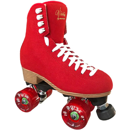 Jackson - Vista Viper Roller Skates for Women and Girls with Atom Pulse Lite Wheels Red - Red 6 - roller skates