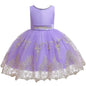 Girls Christmas Sequin Tutu Dress Purple 9T