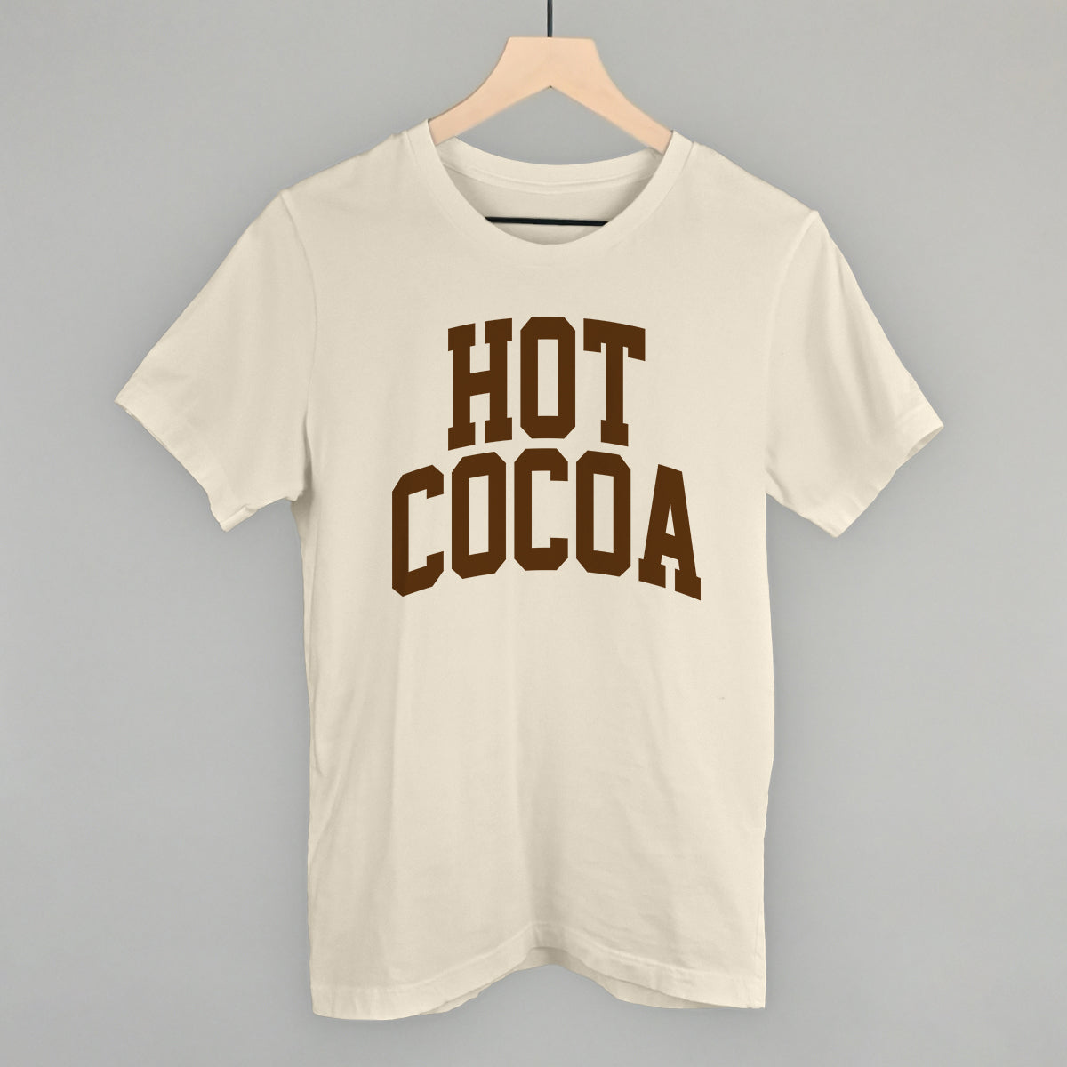 Hot Cocoa Arch - Tee Natural - POD - Apparel