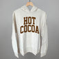 Hot Cocoa Arch - Terry Hoodie Heather Almond - POD - Apparel