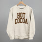 Hot Cocoa Arch - Oversized Terry Poncho Tapioca - POD - Apparel