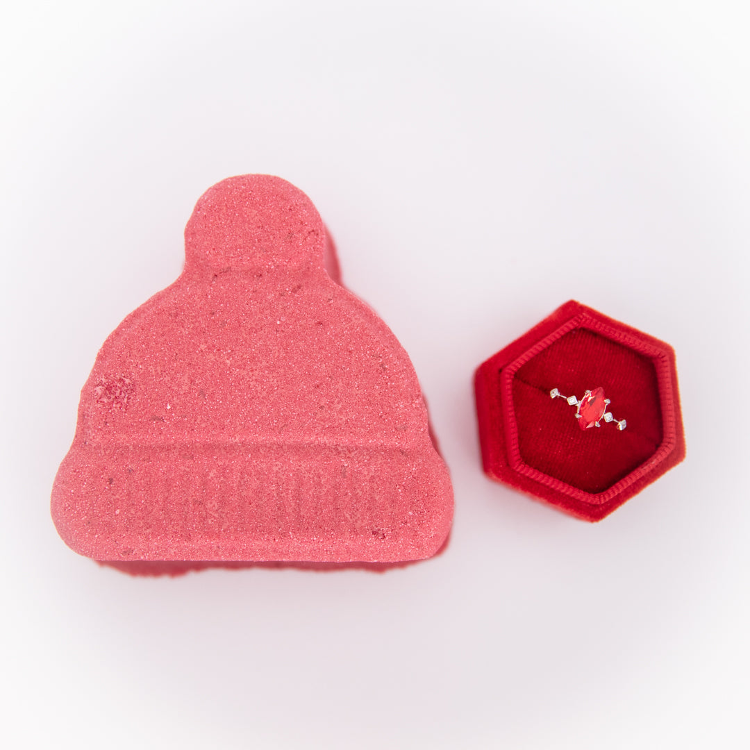 Cozy Hearth - Candle and Bath Bomb Set - - Bundle (Candle & Bath Bomb)