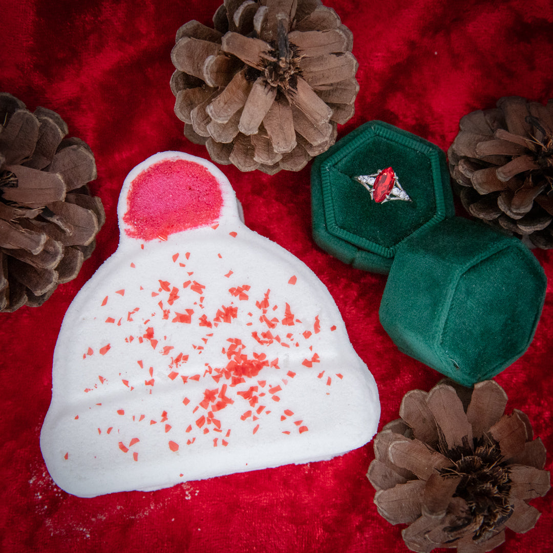 Cozy Hearth - Candle and Bath Bomb Set - - Bundle (Candle & Bath Bomb)