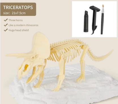 Dinosaur Fossils Archaeological Excavation Toy Kia Day Design
