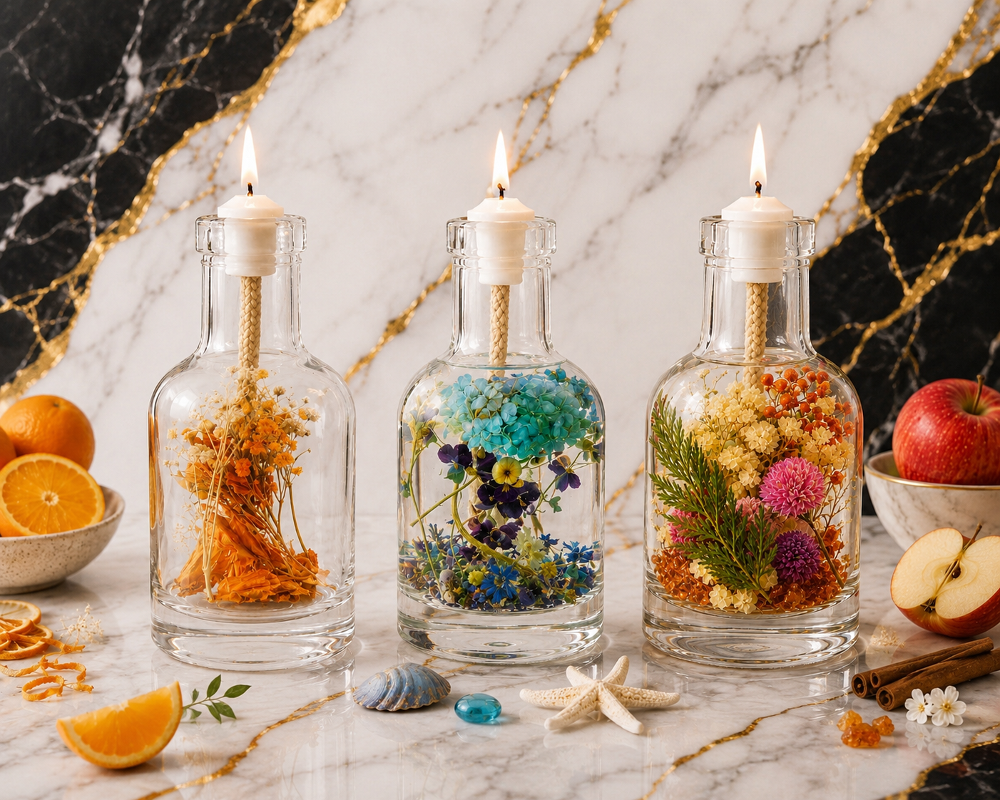 Sacred Space Trio - 12 oz - Oil candle