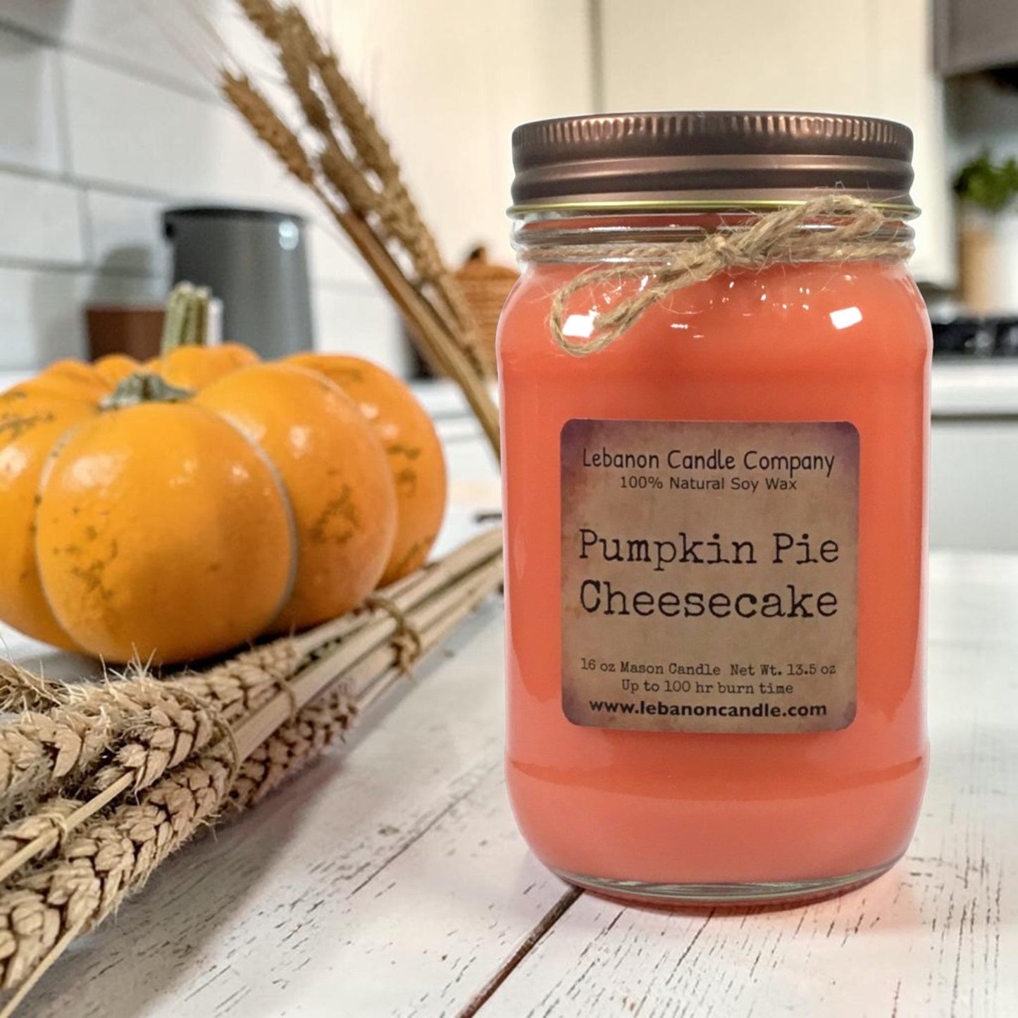 Pumpkin Pie Cheesecake Candle - - Candles & Melts