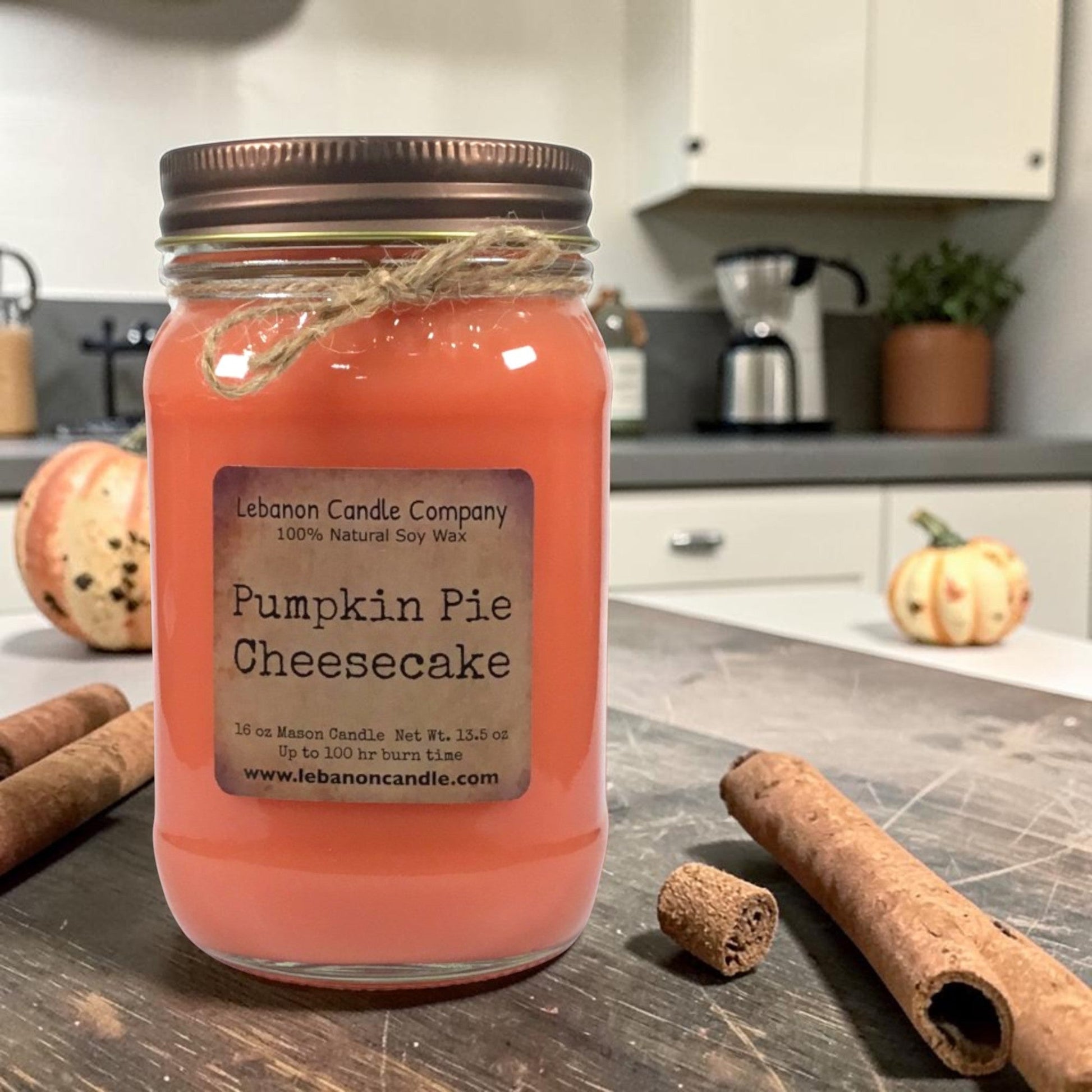 Pumpkin Pie Cheesecake Candle - - Candles & Melts