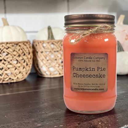 Pumpkin Pie Cheesecake Candle - - Candles & Melts