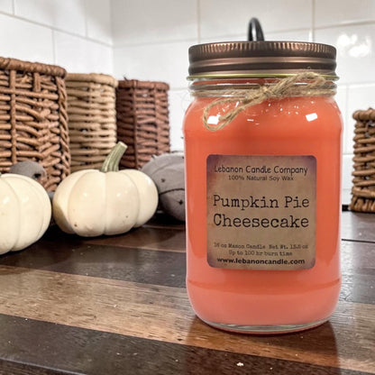 Pumpkin Pie Cheesecake Candle - - Candles & Melts