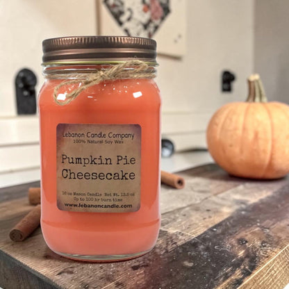 Pumpkin Pie Cheesecake Candle - - Candles & Melts