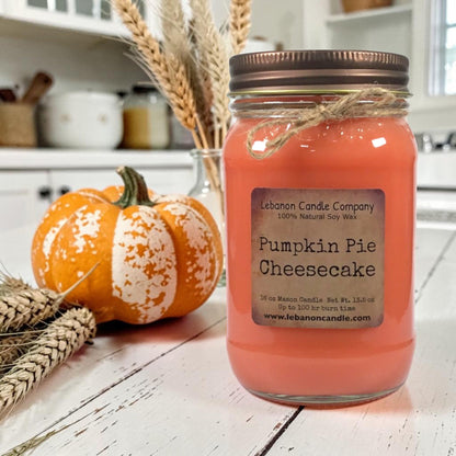 Pumpkin Pie Cheesecake Candle - - Candles & Melts