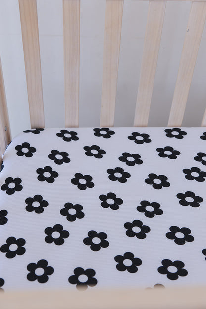 Presley ribbed - Crib Sheet - - sheets