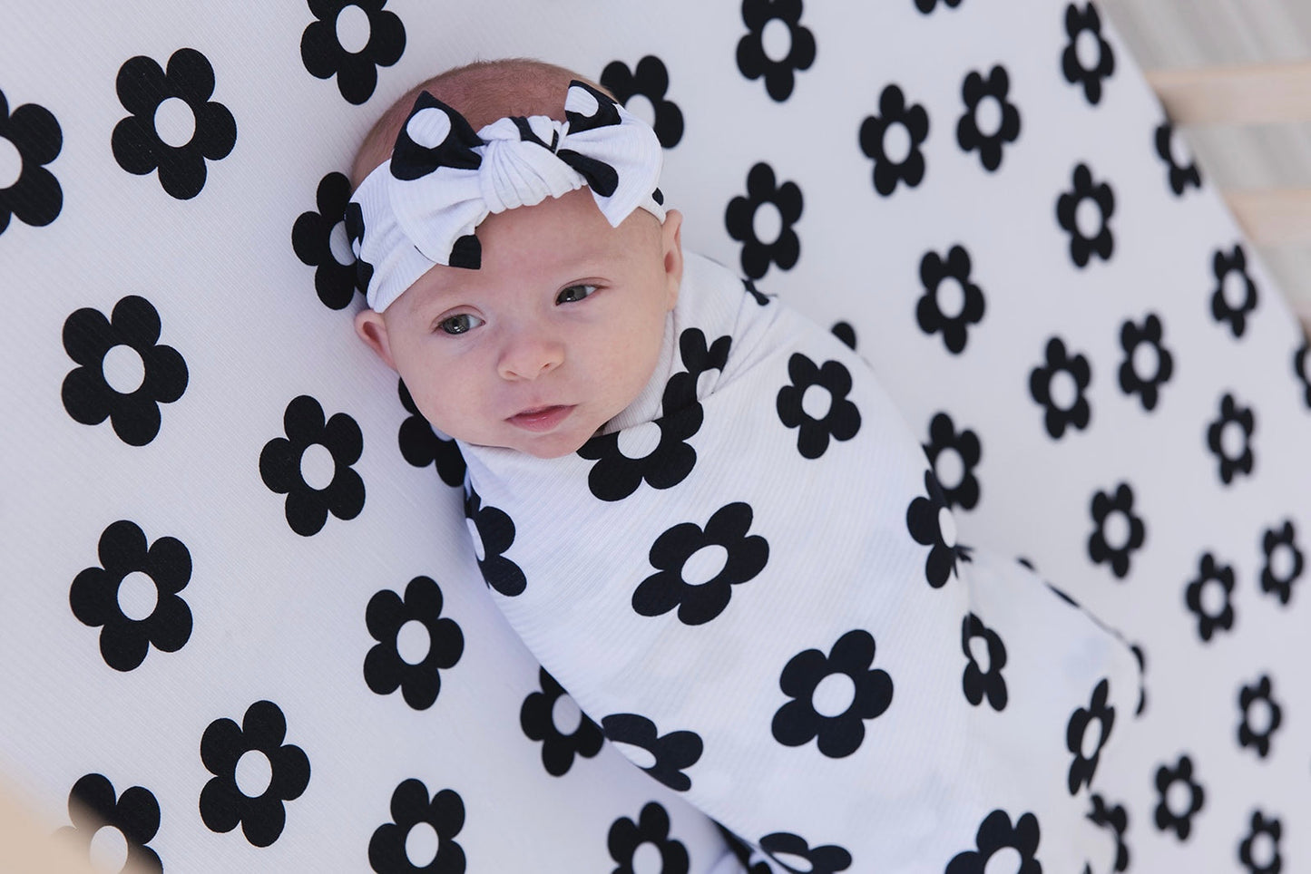 Presley ribbed- Swaddle Set - - swaddle set