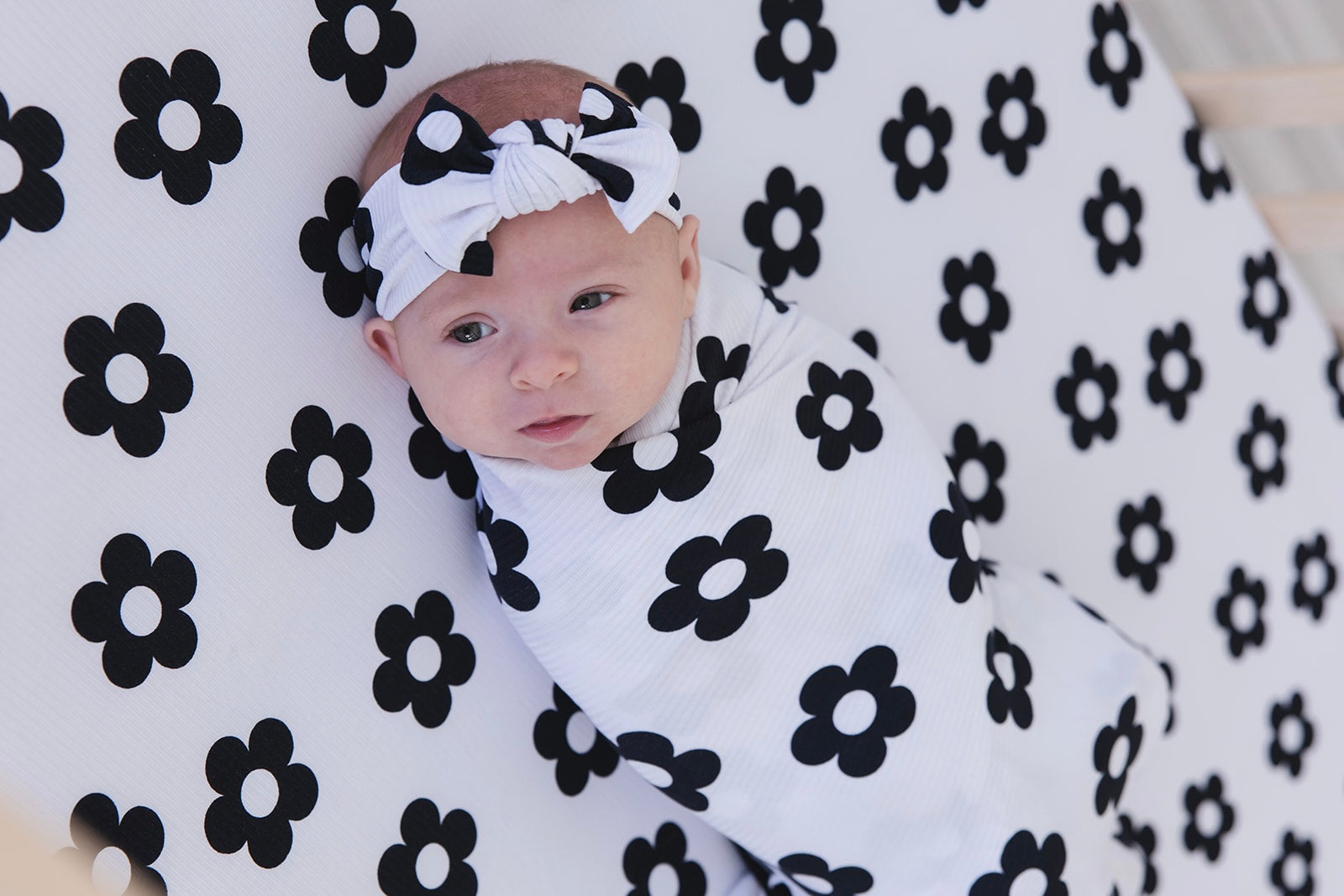 Presley ribbed- Swaddle Set - - swaddle set