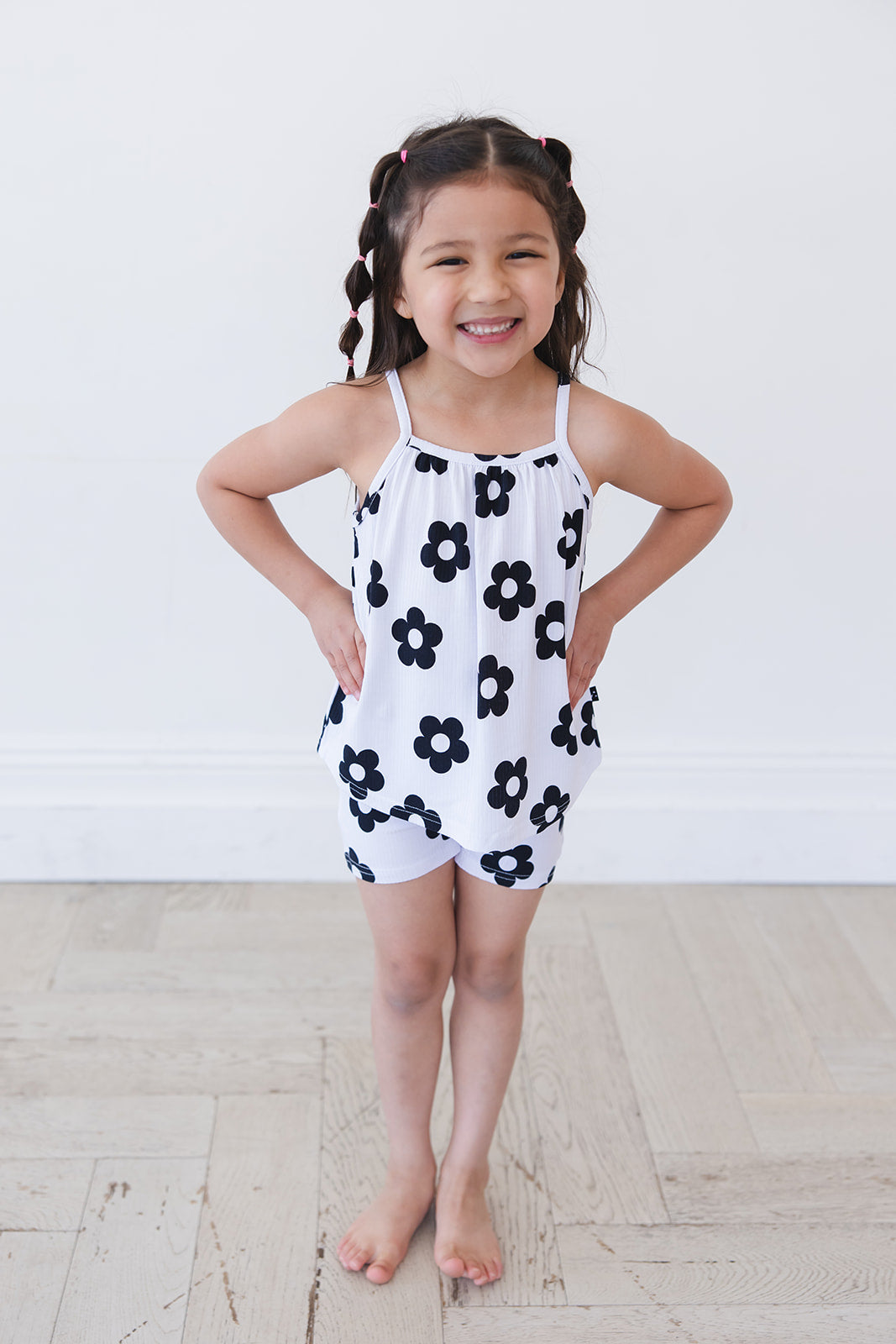 Presley ribbed - Tank Short Set - - short set