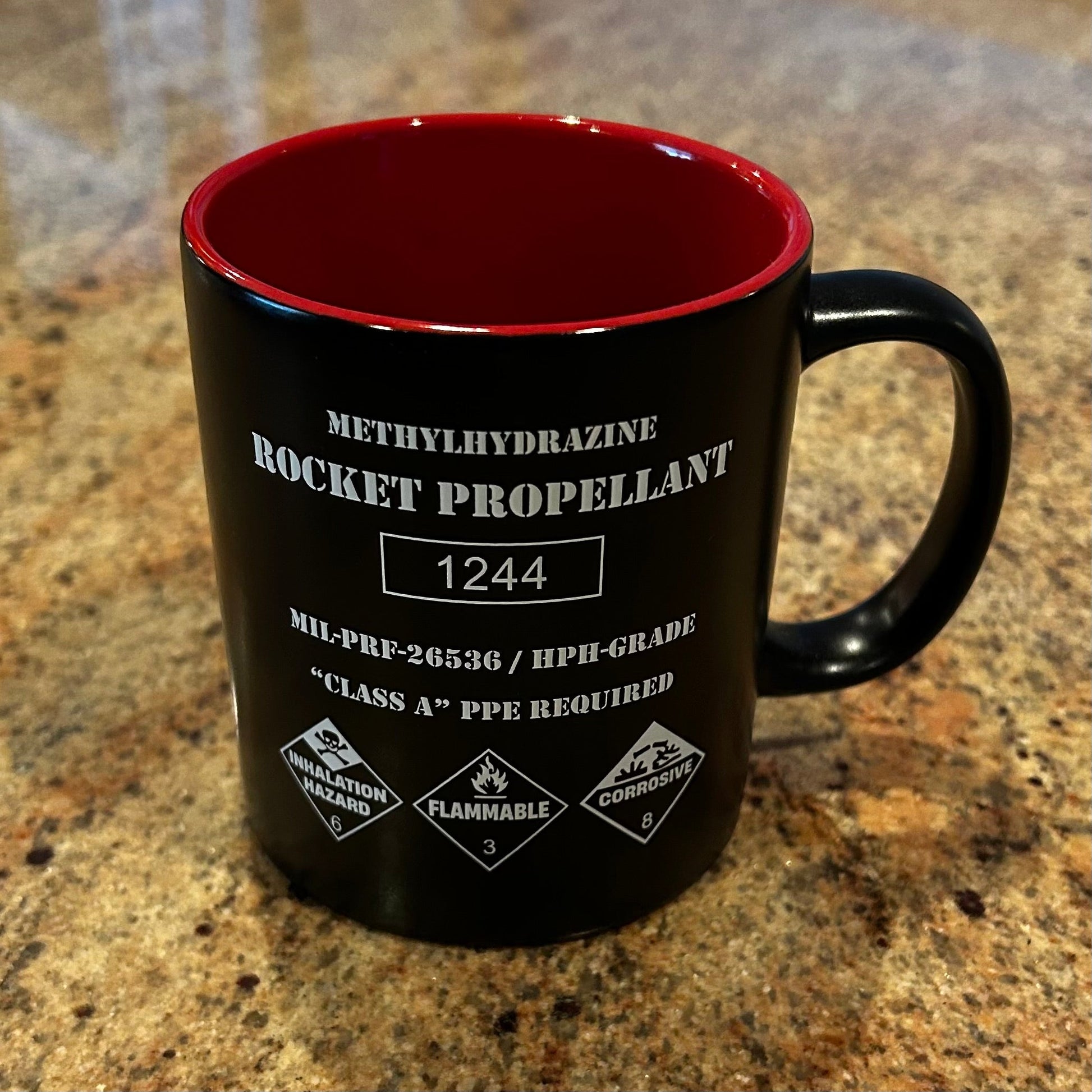 The Rocket Propellant Coffee Mug - - Beverage Holder