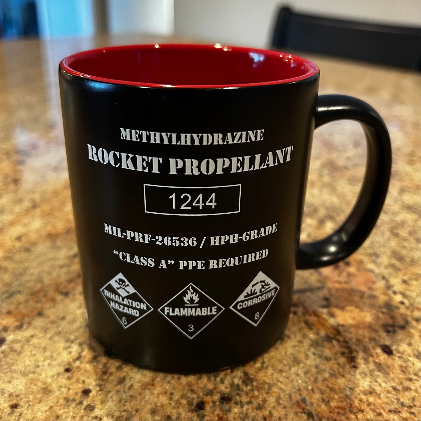 The Rocket Propellant Coffee Mug - - Beverage Holder