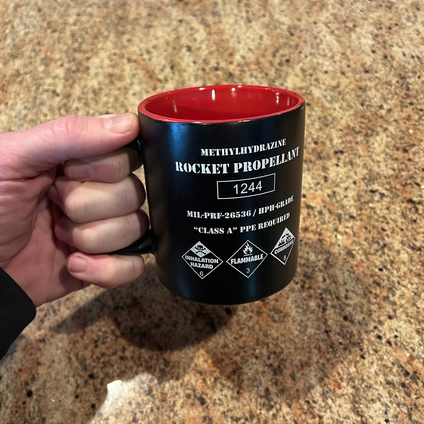 The Rocket Propellant Coffee Mug - - Beverage Holder