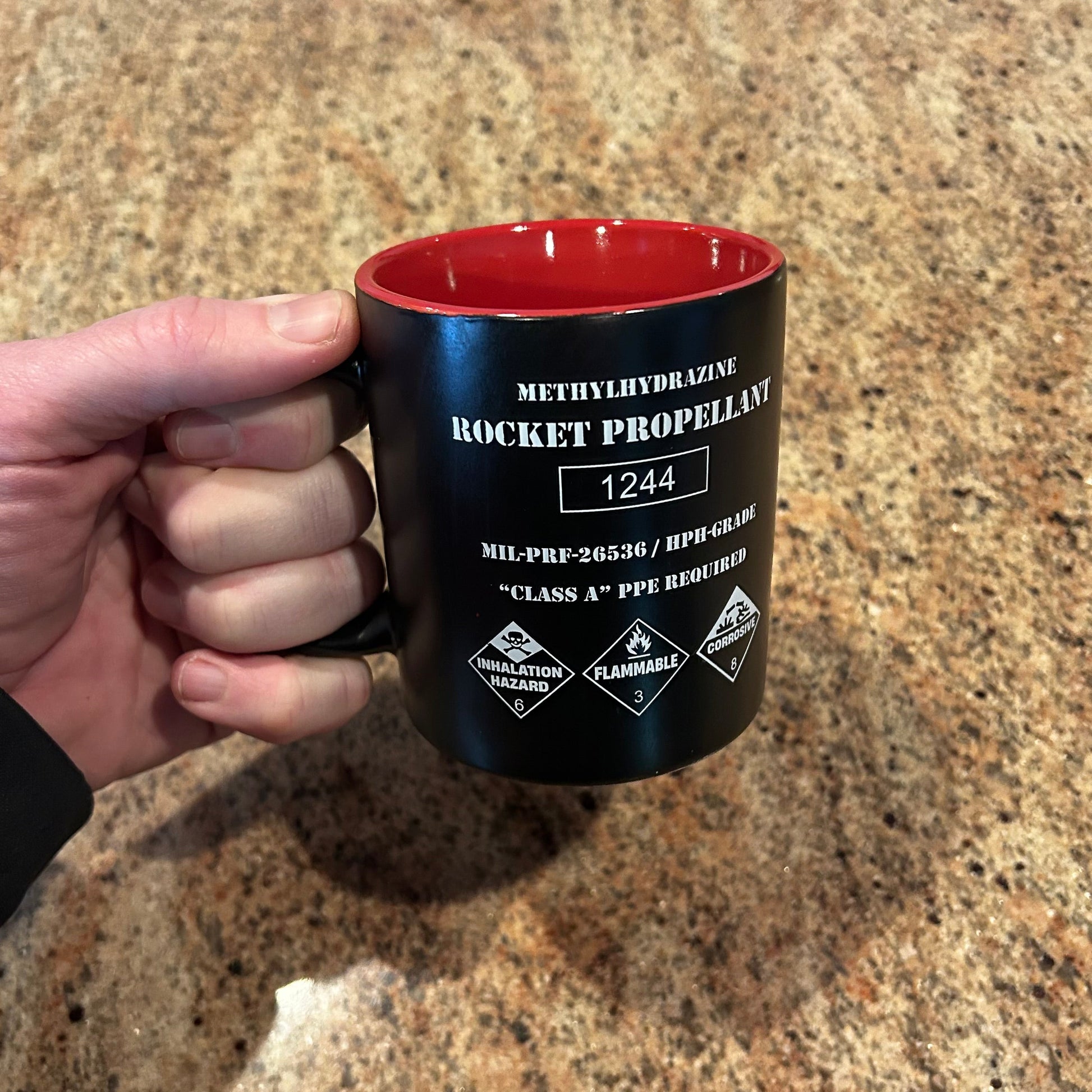 The Rocket Propellant Coffee Mug - - Beverage Holder
