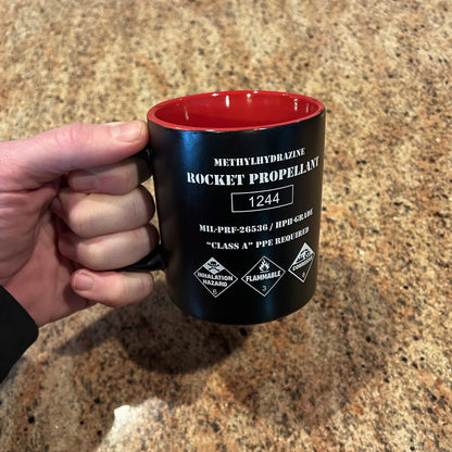 The Rocket Propellant Coffee Mug - - Beverage Holder