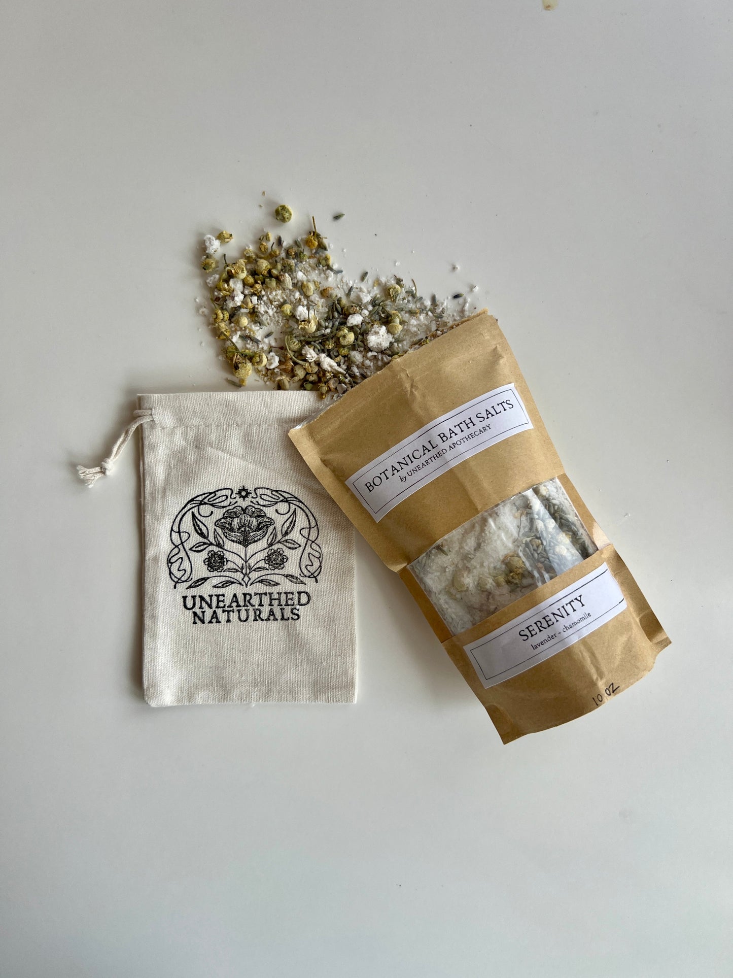 Reusable Cotton Muslin Bath Soak Bag - 4x6 - - Accessories