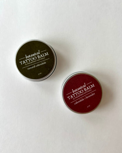 Botanical Tattoo Balm - Calendula Salve - -