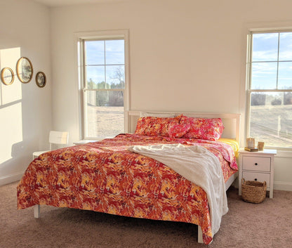 DaDa Bedding Lovely Pop of Colors Lightweight Reversible Quilted Bedspread Set (KBJ1625)- DaDalogy Bedding Collection- {{Product type}}