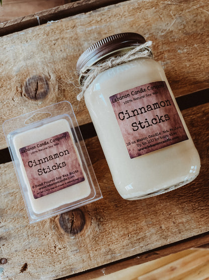 Cinnamon Sticks Candle - - Candles & Melts